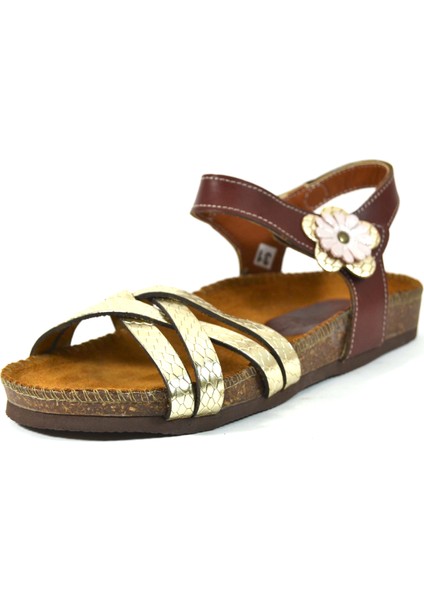 LV.045 Kahverengi Kız Çocuk Sandalet indirimleri