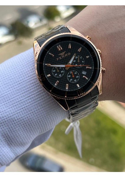 Iç Fonksiyonları Aktif Chronograph 30 mt Su Geçirmez Erkek Kol Saat XF0014