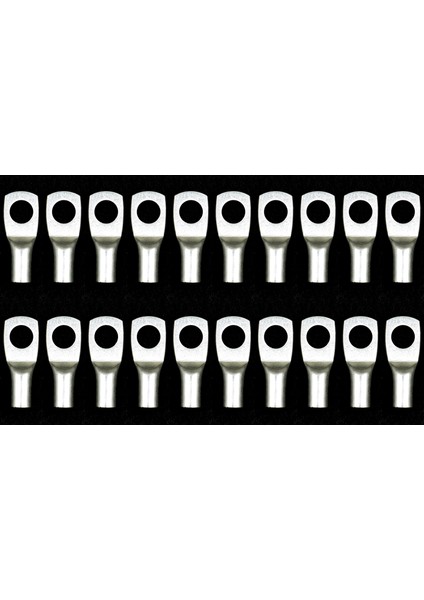 20 Adet Sıkmalı Kablo Pabucu Bakır 16MM M8 Kalaylı Skp