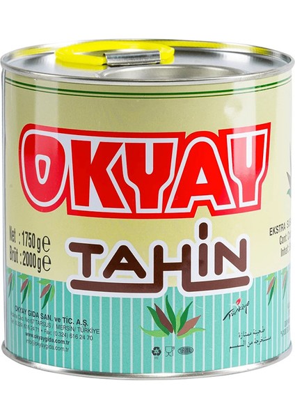 Teneke Kutu Tahin 1750 gr