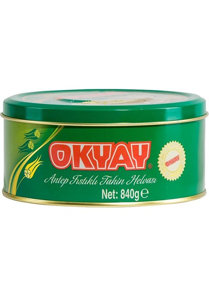 Fıstıklı Teneke Kutu Helva 840 gr