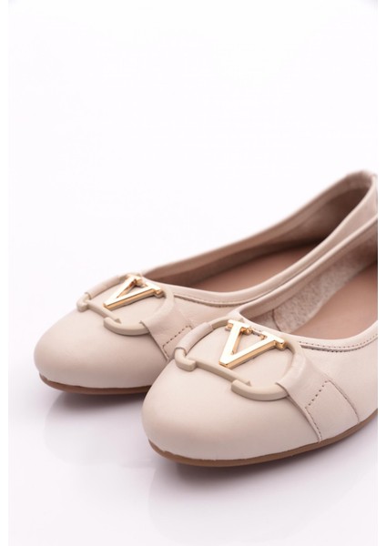 24057V Kadin V Tokali Aksesuarli Babet fırsatları