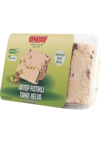 x 2 Adet Fıstıklı Paket Helva 200GR