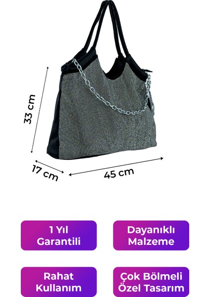 Kriste Bell Kadın Omuz Çanta Siyah 26526 fiyatları