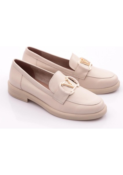 24044Y V Tokali Kadin Loafer Ayakkabı