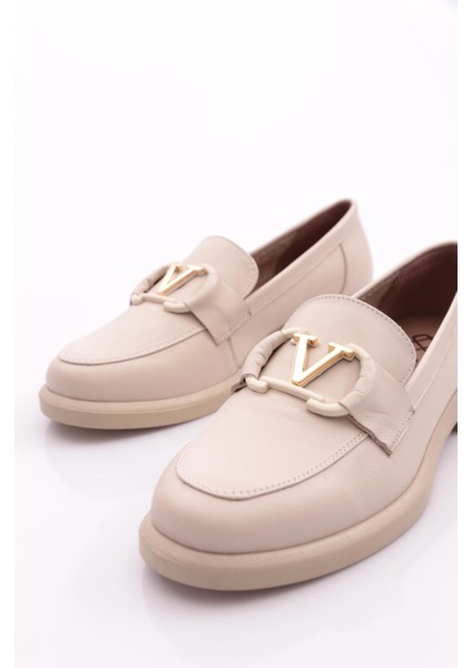 24044Y V Tokali Kadin Loafer Ayakkabı