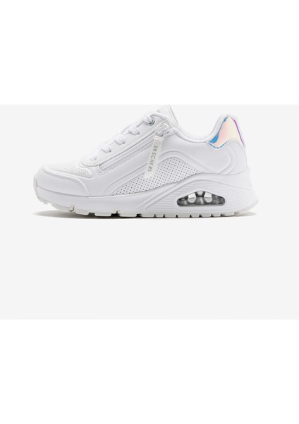 Uno Gen1 - Zip And Stride Büyük Kız Çocuk Beyaz Sneakers 310554L Wht
