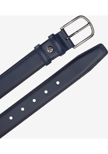 ALTINYILDIZ CLASSICS Erkek Lacivert %100 Deri Klasik Kemer fiyatları