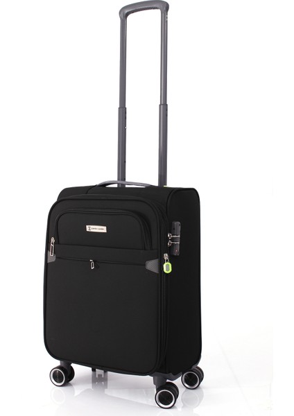 6000 Küçük Boy Ultra Light Hafif Lüx Kumaş Tekerlekli Valiz