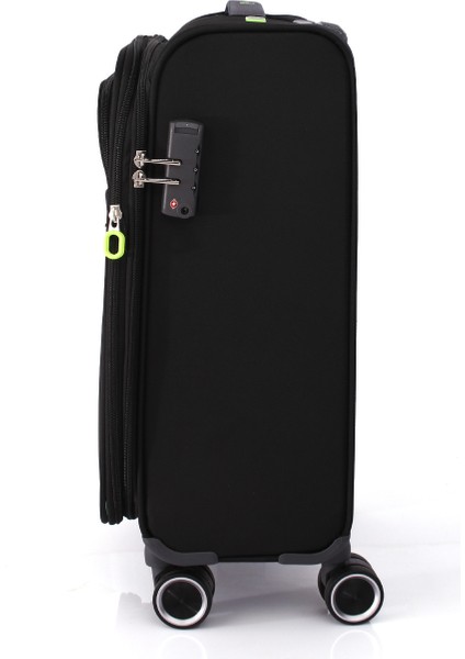 6000 Küçük Boy Ultra Light Hafif Lüx Kumaş Tekerlekli Valiz fırsatları