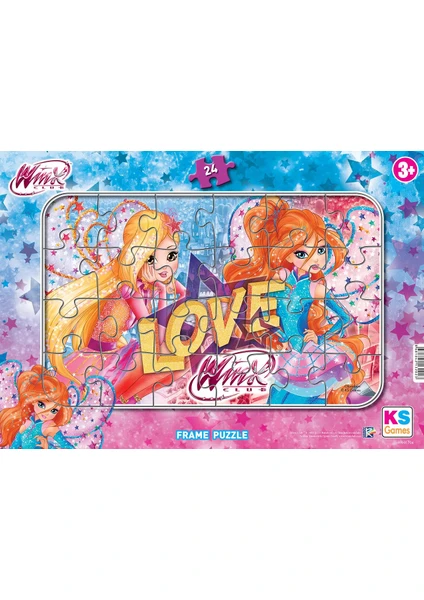 KS Games Winx Frame Puzzle 24'Lü WINX-704