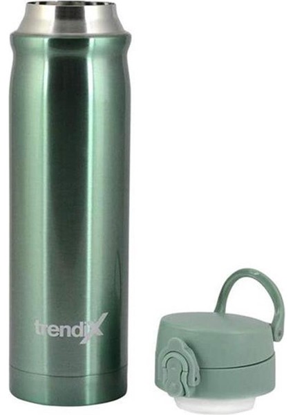 Çelik İçli Termos Matara 350 ml - Pastel Yeşil