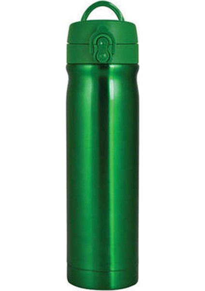 Çelik İçli Termos Matara 500 ml - Ördek Yeşili