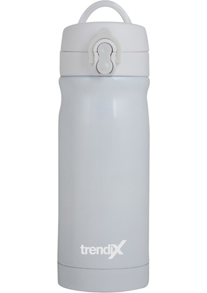 Çelik İçli Termos Matara 350 ml - Beyaz