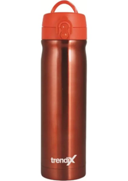 Çelik İçli Termos Matara 350 ml - Neon Turuncu