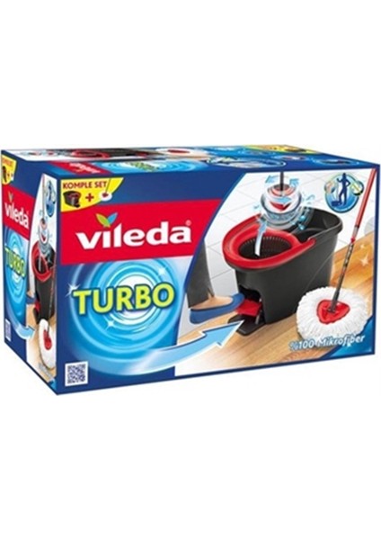Turbo Pedallı Temizlik Seti