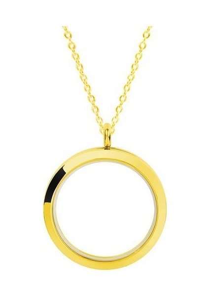 1 Adet Yuvarlak Yaşam Bellek Fotoğraf Relicario Madalyon Yüzen Chams Kolye (Yurt Dışından)