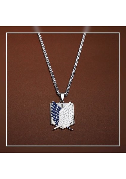 Özgürlük Kanatları Kadın Titan Anime Aksesuarları Saldırı Kolye (Yurt Dışından)