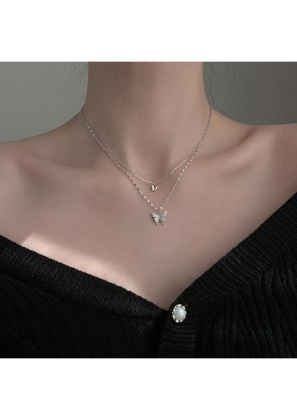 Bayanlar Için Zirkon Parlayan Hayvan Gerdanlık Parti Hediyesi Ile Hollow Kolye (Yurt Dışından)