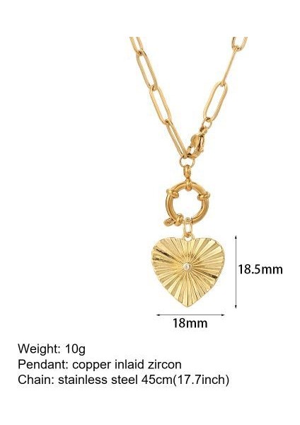 Kırmızı Kalp Evil Mavi Gözler Kadınlar Takı Açacağı Cz Trendy Kolye (Yurt Dışından)