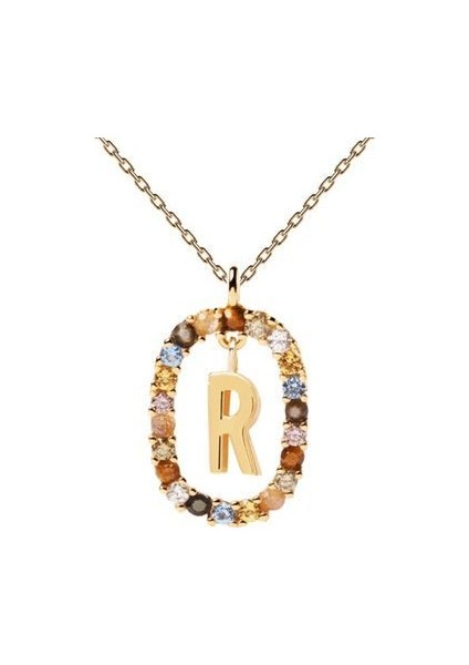 Trendy Harfler A - Z Ilk Msck Alfabe Pendente Uzun Zincir Kolye (Yurt Dışından)