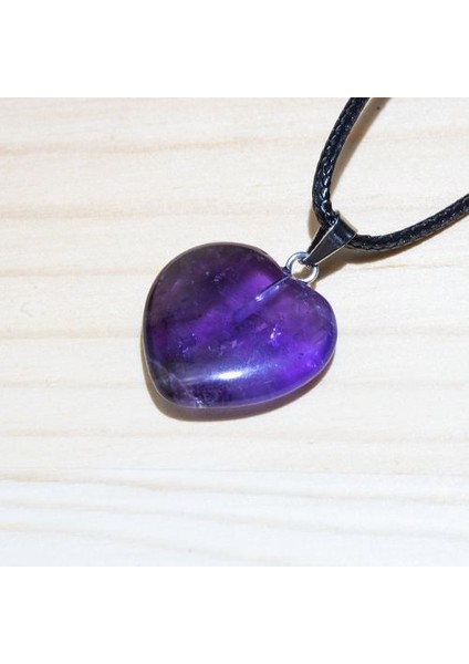 1pc Doğal Kristal Işlenmemiş Taş Ametist Gtone Ametist Kolye (Yurt Dışından)