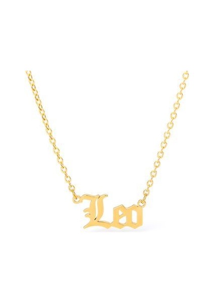 Kadın Erkek Başak Aslan Terazi Için 12 Burç Mektubu Takımyıldızları Kolye (Yurt Dışından)