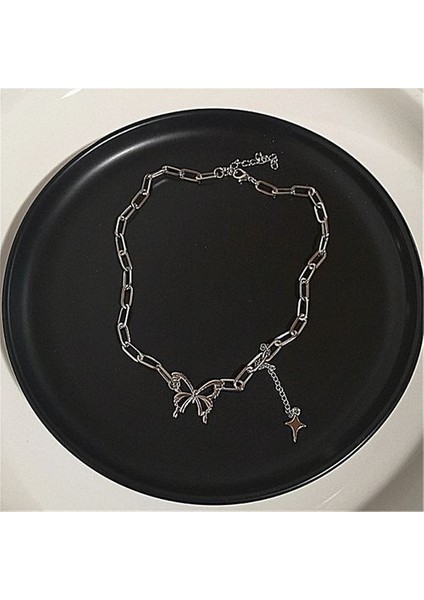 Vintage Inci Aşk Der Gerdanlık Erkekler Kadın Gotik Kalça Kolye (Yurt Dışından)