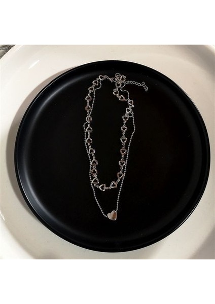 Vintage Inci Aşk Der Gerdanlık Erkekler Kadın Gotik Kalça Kolye (Yurt Dışından)