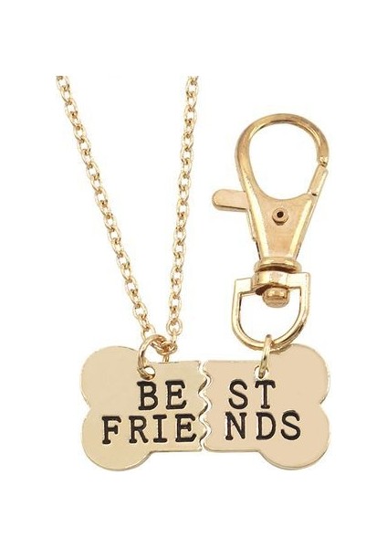 En Iyi Arkadaşlar Kadın Kızlar Için Kırık Kalp Bulmaca Musicalnote Kolye (Yurt Dışından)