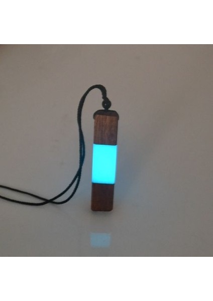 Güçlü Enerjiyle Birleştirilmiş Antik Ahşap Reçine Kolye (Yurt Dışından)