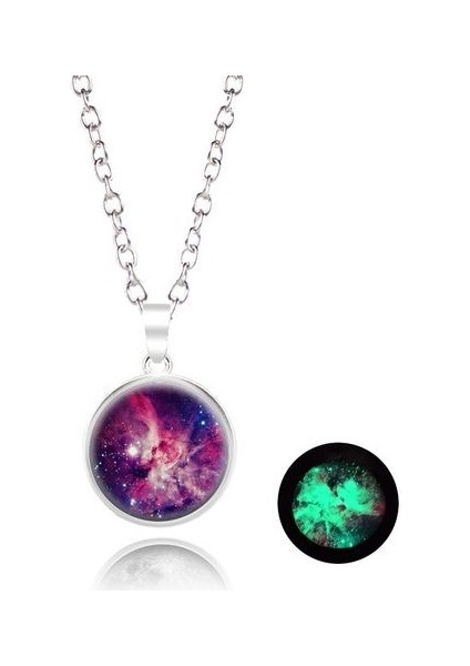 Dolunay El Yapımı Gldome Ay Tutulması Kolye (Yurt Dışından)