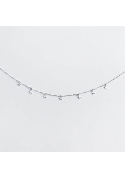 Minik Kalp Gerdanlık Kadın Kısa Zincir Şekli Collares Kolye (Yurt Dışından)