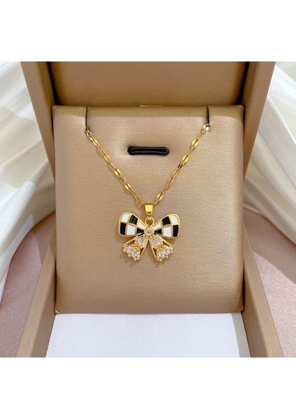 316L Paslanmaz Çelik Minimalist Dream Catchers Kadın Püskül Kolye (Yurt Dışından)