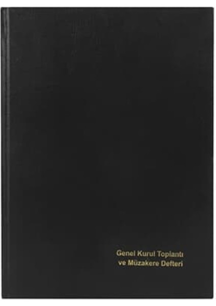 Genel Kurul Toplantı Ve Müzakere Defteri Ciltli 96 Yp