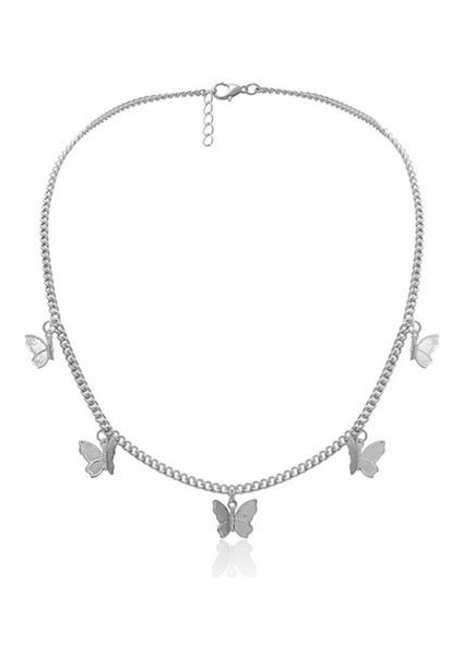 Kristal Kadın Chokers Kişilik Altın Renk Hollow Zincir Gerdanlık Kolye (Yurt Dışından)