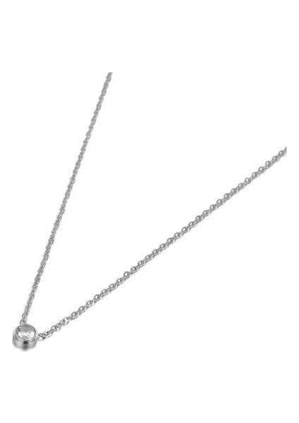 Kabuk Çiçek Charm Kadın Kolye (Yurt Dışından)