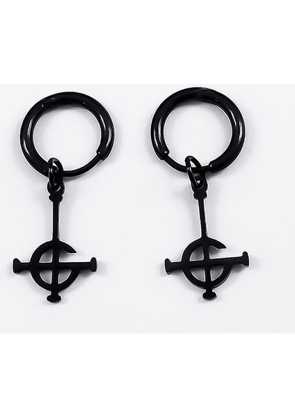 Ghost Bc Isimsiz Paslanmaz Çelik Ghoul Band Çapraz Zincir Papa Emeritus Kolye (Yurt Dışından)