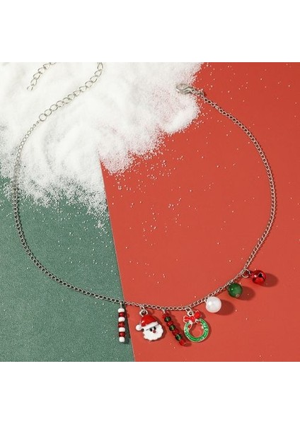 Kadın Erkek Için Narin Renkli Bells Kristal Noel Ağacı Kolye (Yurt Dışından)