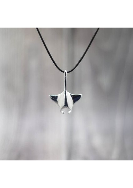 Manta Ray Okyanus Hayvanları Ayarlanabilir El Yapımı Bohemya Kolye (Yurt Dışından)