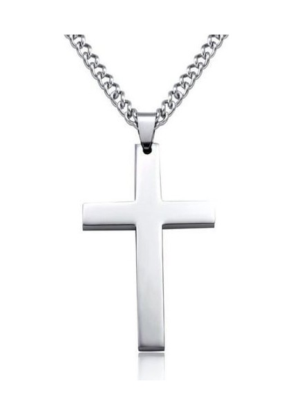 Geometri Kilitli Kare Üçgen Erkek Erkekler Için Paslanmaz Çelik Kolye (Yurt Dışından)