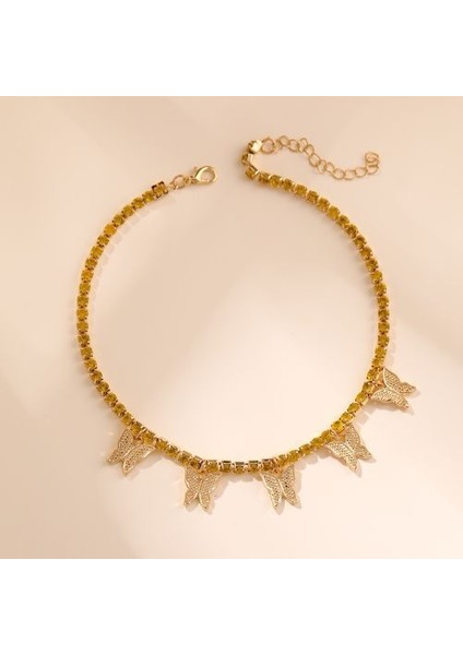 Akrilik Eski Ingilizce Yazı Tipi Çift Katmanlı Babygirl Kolye (Yurt Dışından)