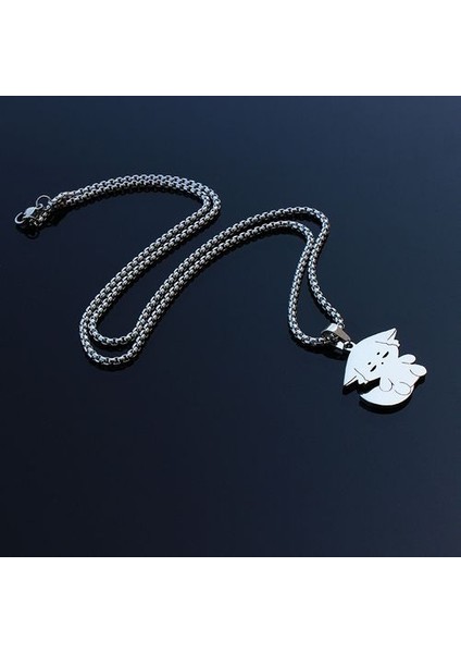 Titanyum Elemanı Pyro Hidro Anemo Elektro Kolye (Yurt Dışından)