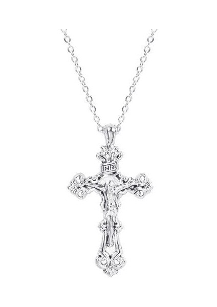 Gotik Dini Haç Grunge Haç Estetik Collier Kolye (Yurt Dışından)