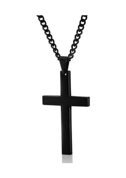 Geometri Kilitli Kare Üçgen Erkek Erkekler Için Paslanmaz Çelik Kolye (Yurt Dışından)