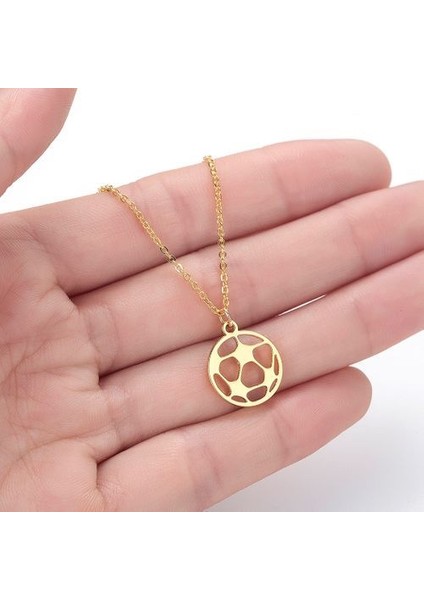 Kinitial Paslanmaz Çelik Astronomi Ay Ay Evresi Kolye (Yurt Dışından)