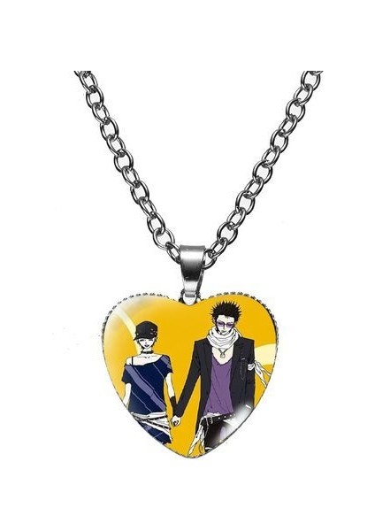 Nana Anime Bayan Aksesuarları Oosaki Karikatür Figürü Cosplay Kalp Kolye (Yurt Dışından)