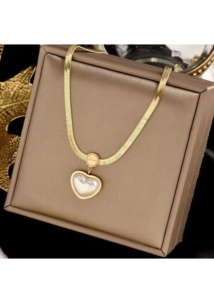 Mektup Titanyum Çelik Gerdanlık Kadın Gotik Kore Takı Için Kolye (Yurt Dışından)