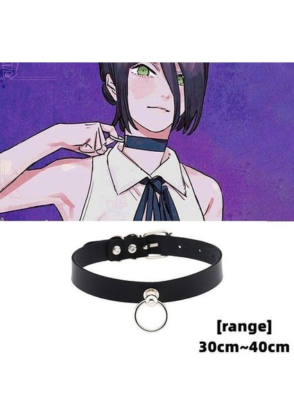 Titanyum Çelik Pochita Kadın Trendi Sevimli Chainman Kolye (Yurt Dışından)