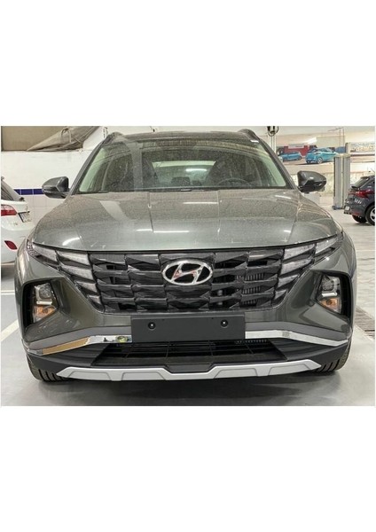 Autogp Hyundai Tucson Ön Arka Tampon Koruması Difüzör 2021+ Sonrası Oem Tip